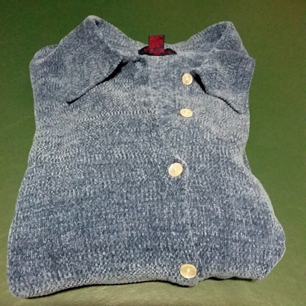 Women's button up sweater